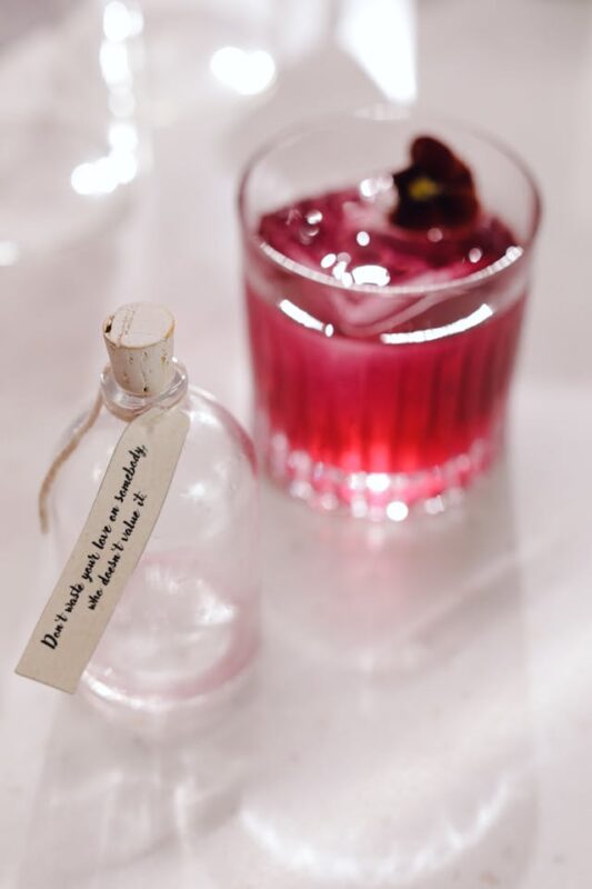 valentine's day decor love potion bottle 