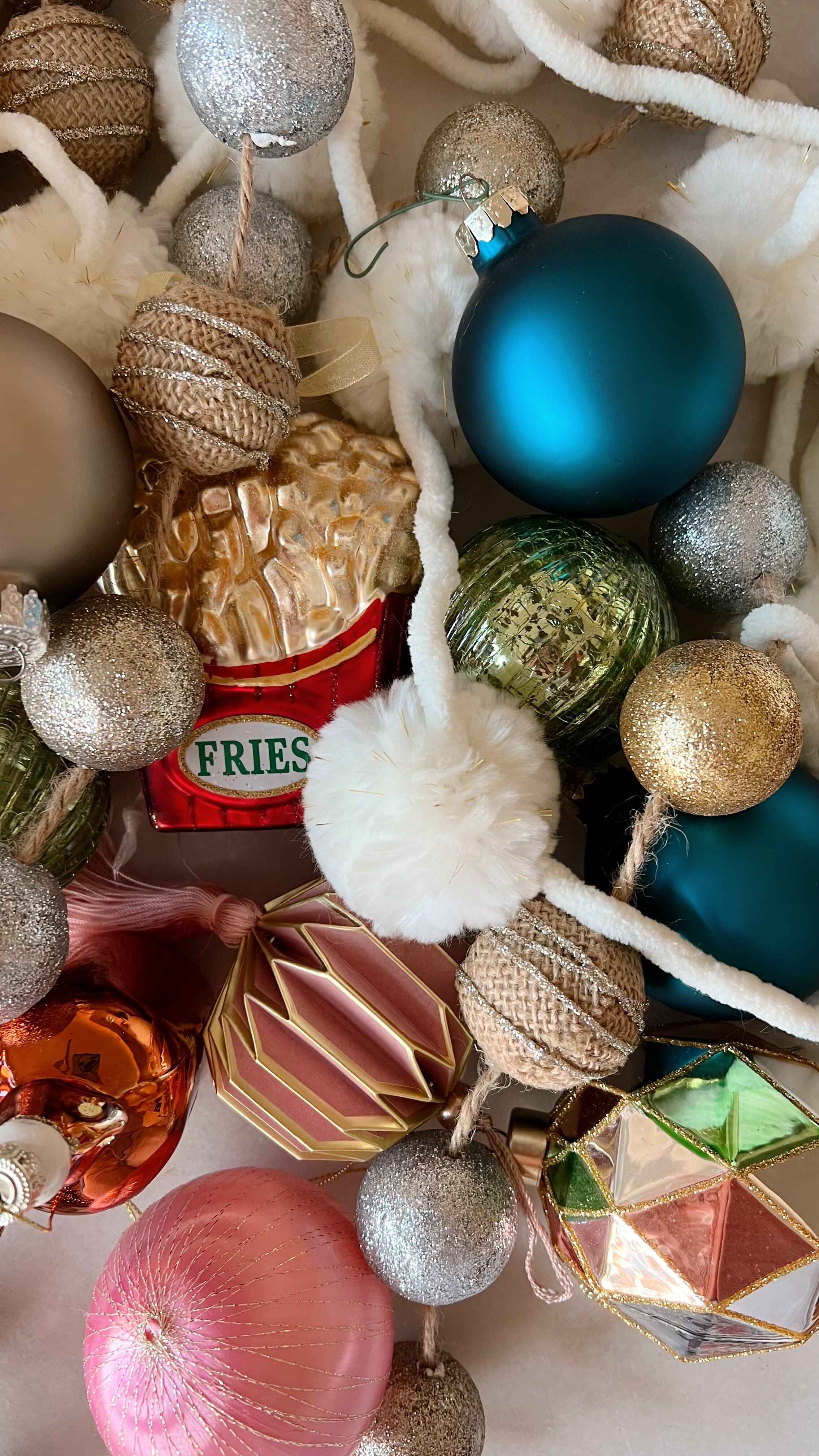 kitchen Christmas decorations festive tray