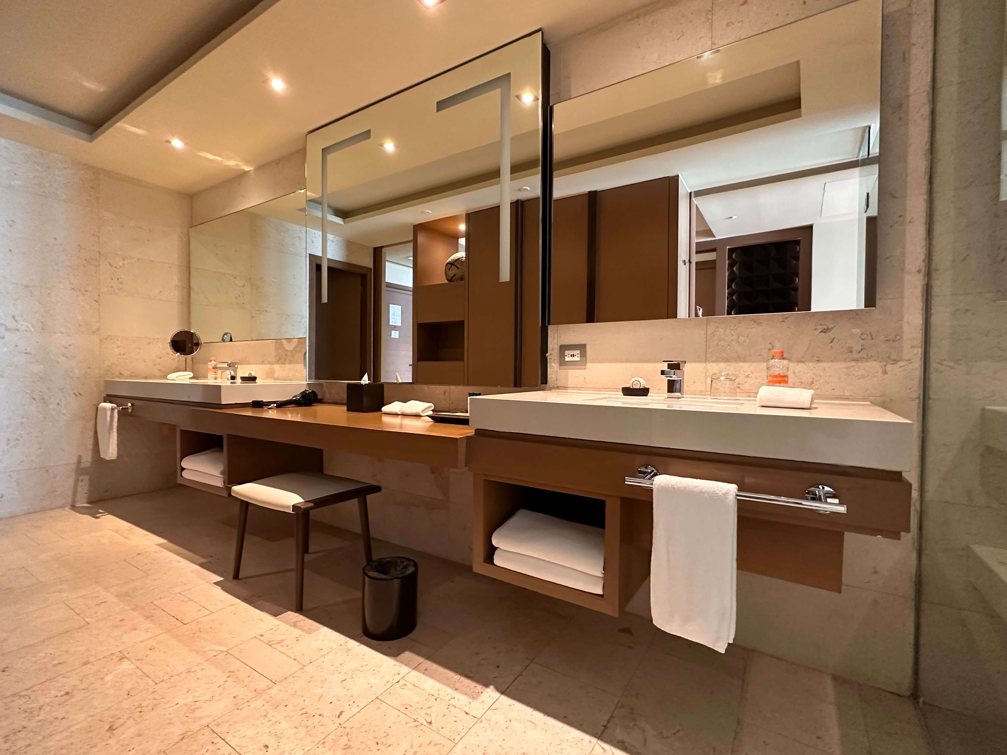 collection of square luxurious bathroom mirrors