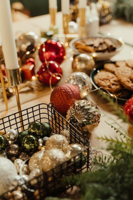 Christmas Table Decorations